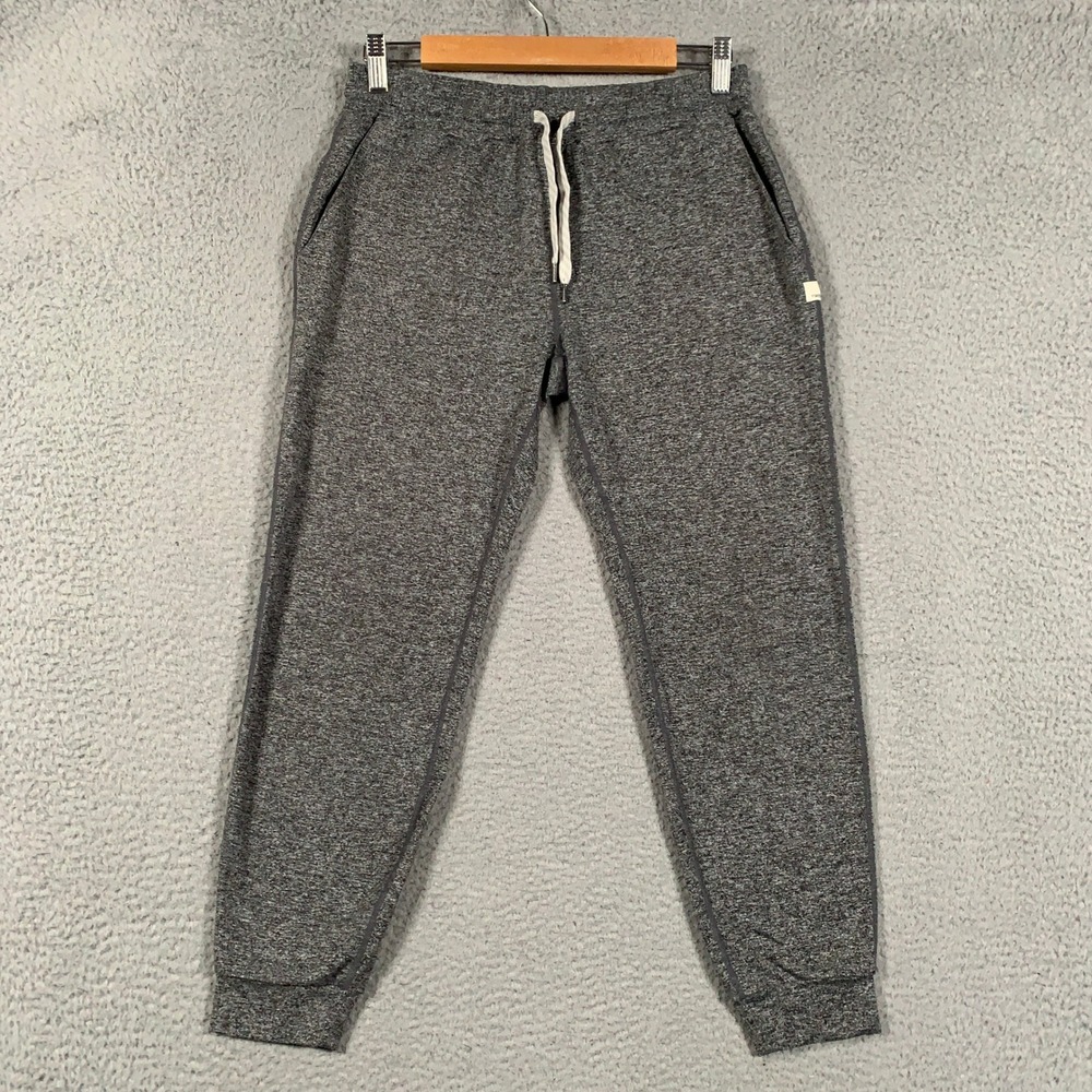 Vuori Performance Jogger Pants Womens Small S Gray Heathered Activewear Slim Fit